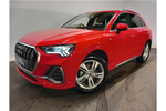 New Audi Q3 Estate 35 TFSI S Line 5dr S Tronic in Progressive red, metallic at Birmingham Audi