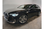 New Audi A6 Avant 40 TFSI S Line 5dr S Tronic in Mythos black, metallic at Birmingham Audi