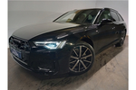 New Audi A6 Avant 40 TFSI Black Edition 5dr S Tronic in Mythos black, metallic at Birmingham Audi