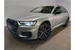 New Audi A6 Avant 40 TFSI Black Edition 5dr S Tronic in Floret silver, metallic at Birmingham Audi