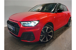 New Audi A1 Sportback 30 TFSI Black Edition 5dr S Tronic in Progressive red, metallic Mythos black, metallic at Birmingham Audi