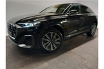 New Audi Q8 Diesel Estate 50 TDI Quattro S Line 5dr Tiptronic in Mythos black, metallic at Birmingham Audi