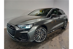 New Audi A3 Sportback S3 TFSI Quattro 333 Vorsprung 5dr S Tronic in Daytona grey, pearl effect at Birmingham Audi