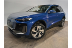 New Audi Q6 e-tron Estate 225kW Performance 100kWh S Line 5dr Auto in Ascari blue, metallic at Birmingham Audi