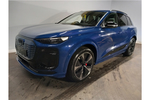New Audi Q6 e-tron Estate Special Editions 225kW Performance 100kWh Edition 1 5dr Auto in Ascari blue, metallic at Birmingham Audi