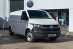 2021 Volkswagen ABT eTransporter LWB 83kW 37.3kWh Van Auto in White at Listers Volkswagen Van Centre Worcestershire