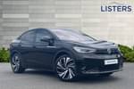 2022 Volkswagen ID.5 Coupe 220kW 4MOTION GTX Style 77kWh 5dr Auto in Deep Black at Listers Volkswagen Stratford-upon-Avon