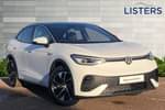 2022 Volkswagen ID.5 Coupe 128kW Style Pro 77kWh 5dr Auto in Glacier White at Listers Volkswagen Loughborough