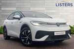 2022 Volkswagen ID.5 Coupe 150kW Style Pro Performance 77kWh 5dr Auto in Glacier White at Listers Volkswagen Loughborough