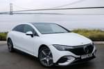 2022 Mercedes-Benz EQE Saloon 300 180kW AMG Line Premium 89kWh 4dr Auto in MANUFAKTUR opalite white bright at Mercedes-Benz of Hull