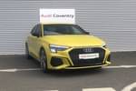 2023 Audi A3 Sportback Special Editions 35 TFSI Edition 1 5dr in Python Yellow Metallic at Coventry Audi
