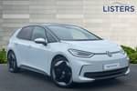 2023 Volkswagen ID.3 Hatchback Special Editions 150kW Pro Launch Edition 3 58kWh 5dr Auto in Glacier White at Listers Volkswagen Stratford-upon-Avon