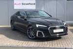 2023 Audi A5 Coupe 35 TFSI S Line 2dr S Tronic in Mythos black, metallic at Stratford Audi