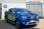 2023 Volkswagen Amarok Diesel D/Cab Pick Up Style 2.0 TDI 205 4MOTION Auto in Blue at Listers Volkswagen Van Centre Coventry