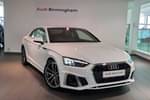 2023 Audi A5 Diesel Coupe 35 TDI S Line 2dr S Tronic in Arkona white, solid at Birmingham Audi