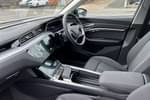 Image two of this 2023 Audi Q8 e-tron Sportback 300kW 55 Quattro 114kWh Sport 5dr Auto in Mythos black, metallic at Stratford Audi