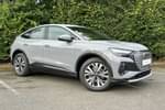 2023 Audi Q4 e-tron Sportback 125kW 35 55.52kWh Sport 5dr Auto in Pebble grey, solid at Worcester Audi