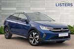 2023 Volkswagen Taigo Hatchback 1.0 TSI 110 Style 5dr in Reef blue at Listers Volkswagen Loughborough
