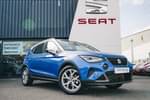2023 SEAT Arona Hatchback 1.0 TSI 110 FR 5dr in Sapphire Blue with White Roof at Listers SEAT Coventry