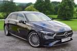2023 Mercedes-Benz A Class Hatchback A180 AMG Line Premium Plus 5dr Auto in Cosmos Black Metallic at Mercedes-Benz of Grimsby