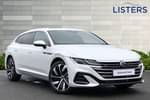 2023 Volkswagen Arteon Shooting Brake 1.4 TSI eHybrid R-Line 5dr DSG in Oryx White Mother-Of-Pearl at Listers Volkswagen Worcester
