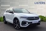 2023 Volkswagen T-Roc Diesel Hatchback 2.0 TDI 150 EVO R-Line 5dr DSG in Pure White With Black Roof at Listers Volkswagen Nuneaton