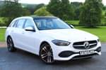 2023 Mercedes-Benz C Class Estate Special Editions C200 Exclusive Luxury 5dr 9G-Tronic in Polar white at Mercedes-Benz of Grimsby