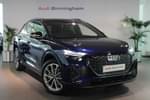 2023 Audi Q4 e-tron Estate Special Editions 150kW 40 82.77kWh Edition 1 5dr Auto in Navarra blue, metallic at Birmingham Audi