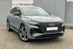 2023 Audi Q4 e-tron Sportback 125kW 35 55.52kWh Sport 5dr Auto in Pebble grey, solid at Stratford Audi
