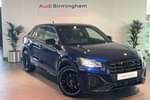 2023 Audi Q2 Estate 30 TFSI Black Edition 5dr in Navarra Blue Metallic at Birmingham Audi