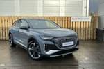2023 Audi Q4 e-tron Sportback 220kW 50 Quattro 82kWh S Line 5dr Auto in Pebble grey, solid at Worcester Audi