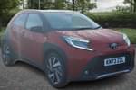 2023 Toyota Aygo X Hatchback 1.0 VVT-i Exclusive 5dr in Red at Listers Toyota Nuneaton