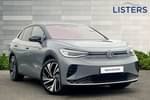 2023 Volkswagen ID.5 Coupe 220kW GTX Max 77kWh AWD 5dr Auto in Moonstone Grey Black Roof at Listers Volkswagen Stratford-upon-Avon