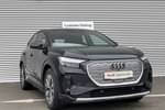 2023 Audi Q4 e-tron Sportback 125kW 35 55kWh Sport 5dr Auto in Mythos black, metallic at Coventry Audi