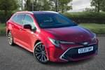 2020 Toyota Corolla Touring Sport 1.8 VVT-i Hybrid Excel 5dr CVT in Red at Listers Toyota Stratford-upon-Avon