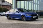 2023 BMW 3 Series Saloon 320i M Sport 4dr Step Auto in Portimao Blue at Listers King's Lynn (BMW)