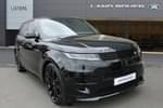 2022 Range Rover Sport Diesel Estate 3.0 D350 Autobiography 5dr Auto in Santorini Black at Listers Land Rover Hereford