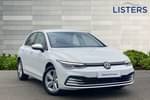 2024 Volkswagen Golf Hatchback 1.5 TSI Life 5dr in Pure white at Listers Volkswagen Stratford-upon-Avon
