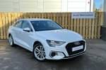 2024 Audi A3 Saloon 35 TFSI Sport 4dr S Tronic in Ibis White at Worcester Audi