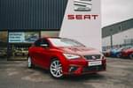 2024 SEAT Ibiza Hatchback 1.0 TSI 110 FR 5dr in Desire Red at Listers SEAT Coventry