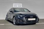 2024 Audi A3 Saloon 35 TFSI S Line 4dr S Tronic in Daytona grey, pearl effect at Coventry Audi