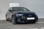 2024 Audi A3 Sportback 45 TFSI e S Line Competition 5dr S Tronic in Mythos black, metallic at Coventry Audi