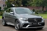 2019 Mercedes-Benz GLC AMG Coupe GLC 63 4Matic Premium 5dr 9G-Tronic in selenite grey metallic at Mercedes-Benz of Lincoln