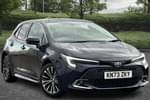 2023 Toyota Corolla Hatchback 1.8 Hybrid Design 5dr CVT (Panoramic Roof) in Blue at Listers Toyota Nuneaton