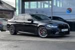 BMW M5 Competition Saloon in Black Sapphire metallic paint at Listers King's Lynn (BMW)