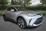2023 Toyota C-HR Hatchback 2.0 Hybrid Design 5dr CVT in Silver at Listers Toyota Stratford-upon-Avon
