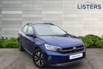 2024 Volkswagen Taigo Hatchback 1.0 TSI 110 Life 5dr in Reef blue at Listers Volkswagen Nuneaton