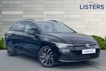 2024 Volkswagen Golf Estate 1.0 TSI Life 5dr in Deep black at Listers Volkswagen Stratford-upon-Avon