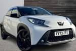 2023 Toyota Aygo X Hatchback 1.0 VVT-i Edge 5dr in White at Listers Toyota Grantham