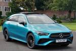 2024 Mercedes-Benz CLA Shooting Brake 250e AMG Line Premium 5dr Tip Auto in hyper blue at Mercedes-Benz of Lincoln
